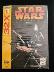 Sega Genesis 32x (1994) Star Wars Arcade Video Game in Box w/ Manual Tested MINT