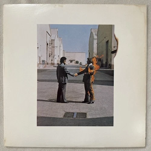 PINK FLOYD Wish You Were Here (1981) Columbia PC 33453 RE Stereo LP VG+