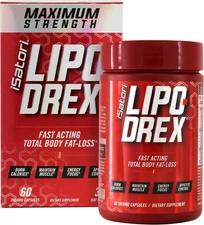 iSatori Lipo-Drex Fat Loss Thermogenic Formula - Focus Blend - Fast Acting To...