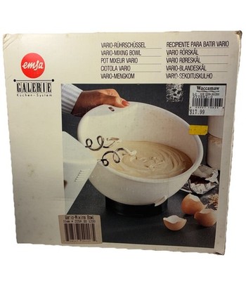 Emsa Vario Mixing Bowl Tilt Swing Galerie Kitchen System Germany NEW old stock