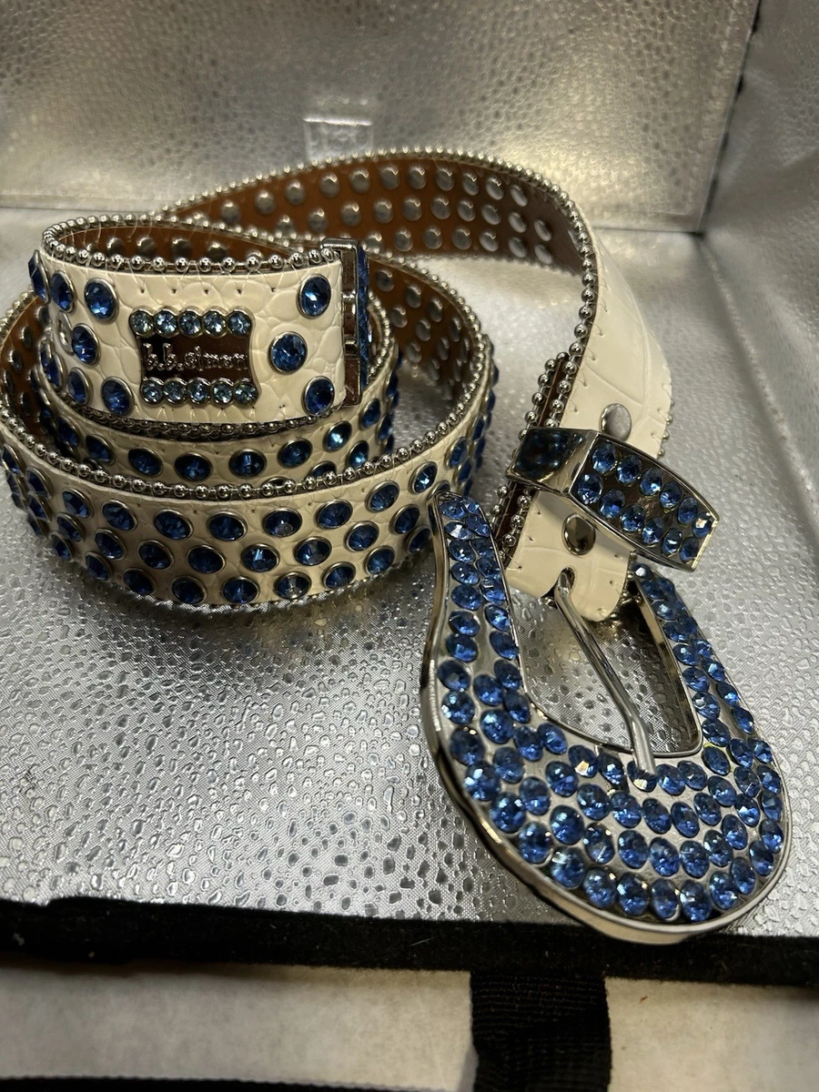 b.b.simon Leather Blue Belts for Women for sale | eBay