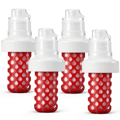4 Pack Water Filter Cartridge with Katadyn BeFree 42mm Openings Wide-Mouth Po...