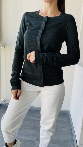 Women Isabel Marant Sweater Khaki Acrylic 36 / S /