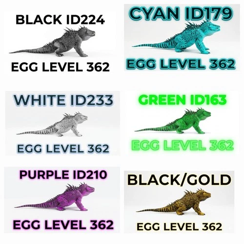 Ark Ascended: Fasolasuchus [High Stats] Egg Pve Official PC/XBOX/PS5 Faso-Color