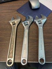 Juego de 3 llaves ajustables - Husky / Drop forjado herramientas de alta resistencia - NUEVO - $30