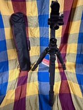 Promaster Carbon Fiber Tripod w/ Ball Head 69in 13.2lb Phone Holder Bag