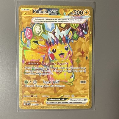 The Pokemon Company Pikachu ex 247/191 Surging Sparks Full Art Holo Hyper Rare