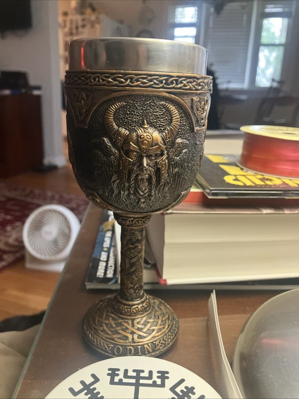 Nemesis Now Odin Goblet Cup Wine Glass With Removable Insert