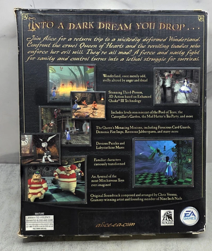 American McGee's Alice PC Windows 2000 CIB Complete Tested - Image 2 of 4