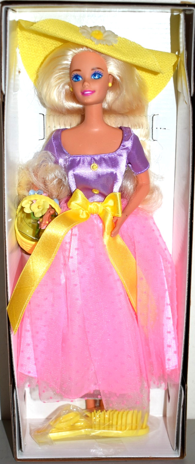 1995 Avon Exclusive Special Edition SPRING BLOSSOM Vintage Blonde Barbie