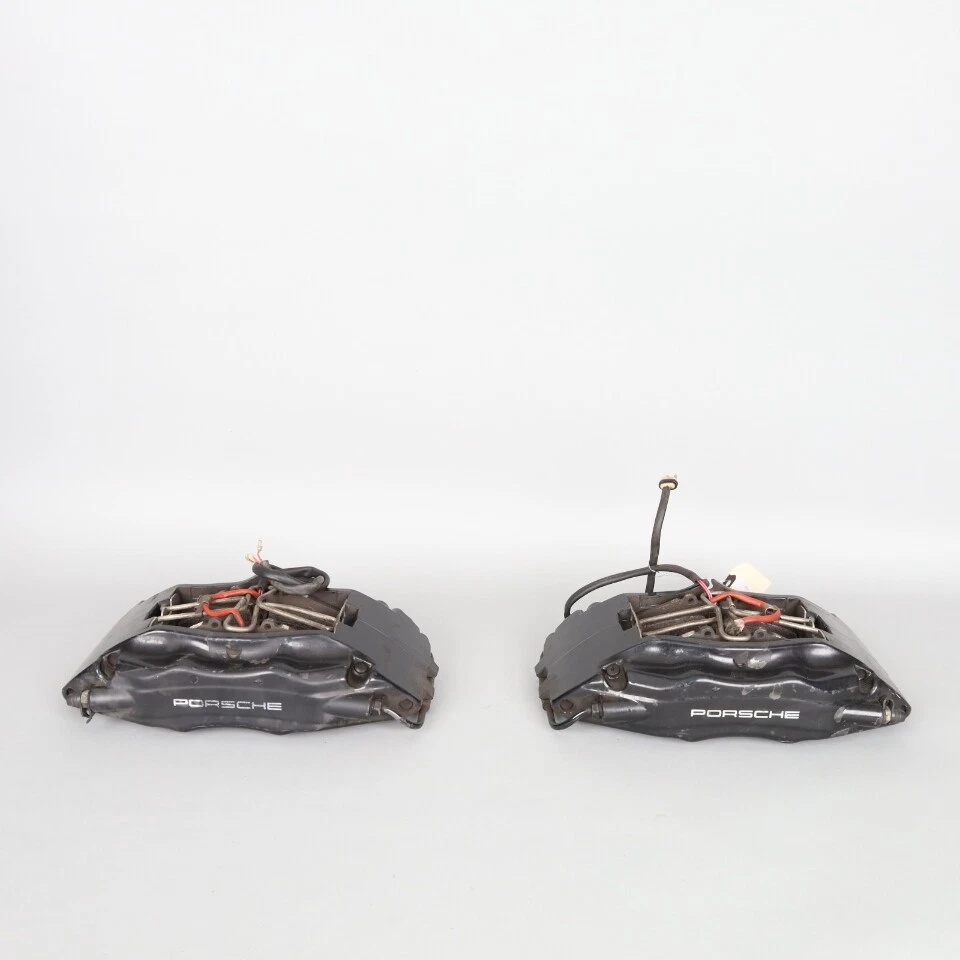 Juego de pinzas de freno delanteras Porsche 911 993 1995-1998 par Brembo OEM usadas Foto 2 de 4