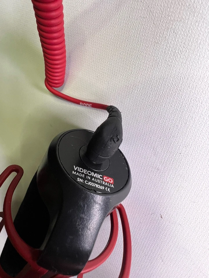 Micrófono para cámara Rode VideoMic GO EXCELENTE/COMO NUEVO Foto 3 de 4