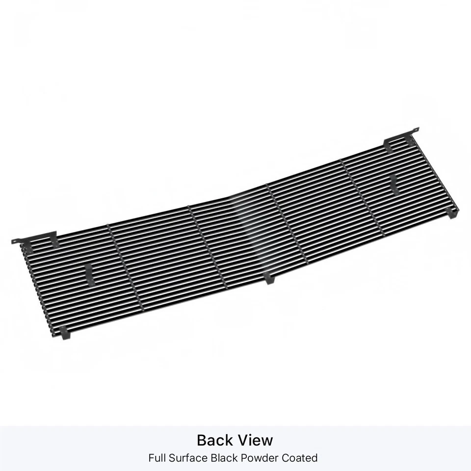 Se adapta a camioneta Chevy GMC C/K 1981-1987 superior principal de acero inoxidable rejilla de billet negra Foto 3 de 4