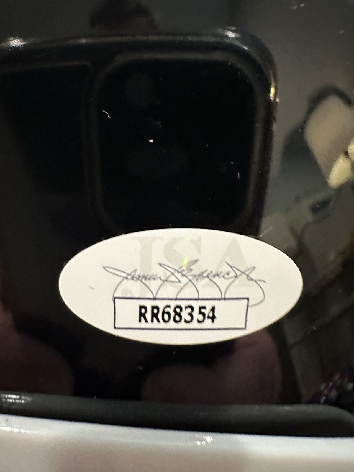 Florida St SIGNED Heisman Ward, Weinke, Winston Schutt Replica Black Helmet JSA