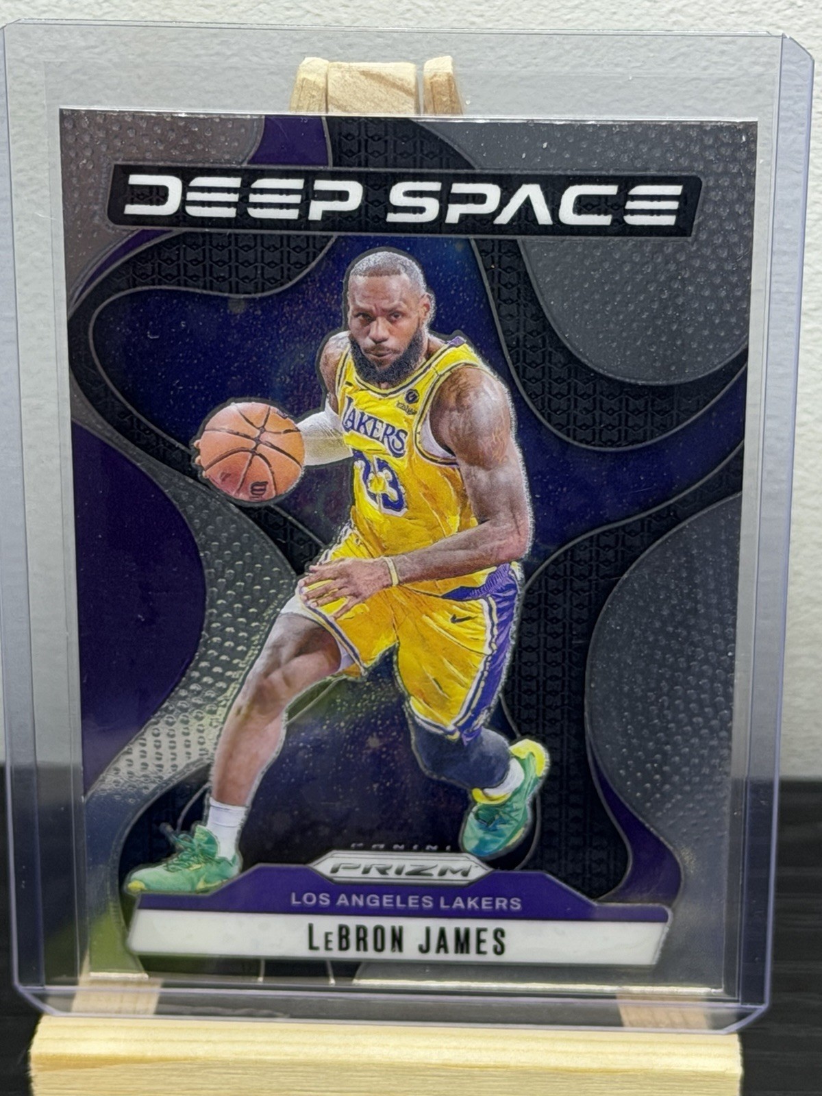 2024-25 Panini Prizm - Deep Space LeBron James #5 Silver Prizm
