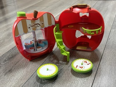 Vintage Vulli Rare ''Apple 2-in-1'' Cafe Rumilly Cedex Playset France
