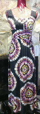Maxi Dress Bohemian Y2K Boho Sleeveless AB studio Women Empire waist Size XS