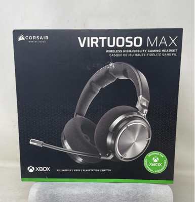Corsair Virtuoso Max Wireless Xbox Series X|S Gaming Headset, Carbon Black