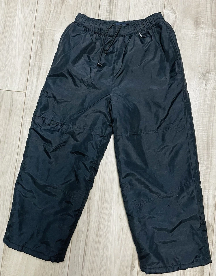 "Pantalones aislados para nieve talla L cintura elástica para niños pequeños 10 1/2""x 18"" L" Foto 2 de 4