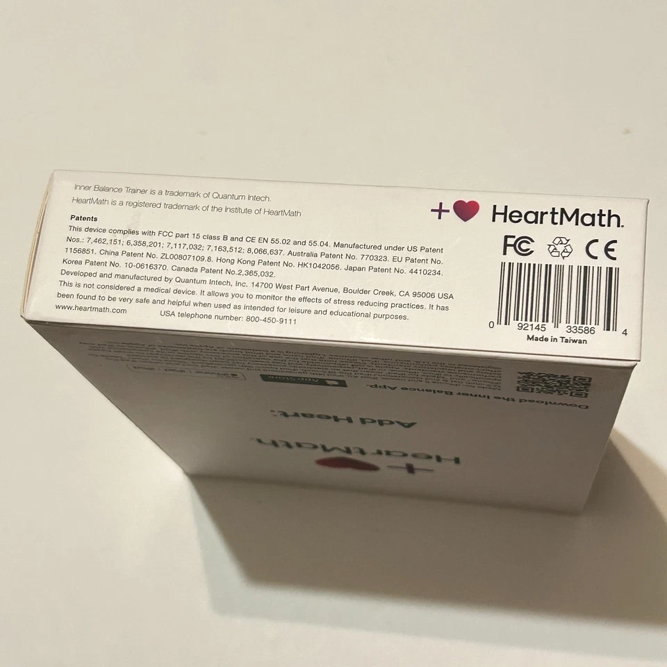 Nuevo Corazón Matemáticas Equilibrio Interior Lightning HRV Herramienta Iphone Cable de Conexión Foto 3 de 4