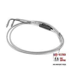Throttle Idle Cable Fit for Harley Sportster XL 883 1200 Softail 40" Chrome