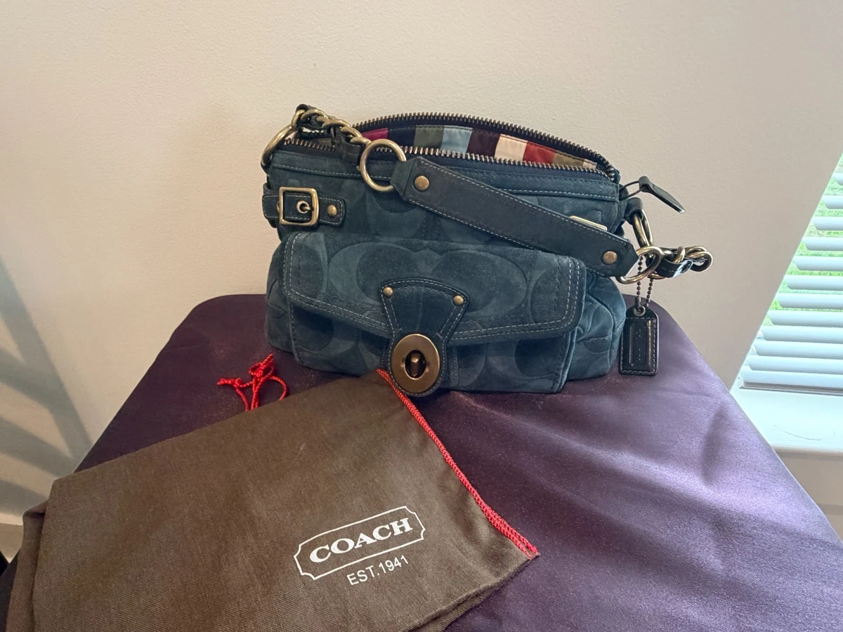 Coach Legacy Blue Bags & Handbags for Women for sale | eBay