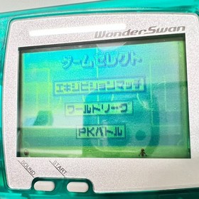 WS -- Wonder Swan Console Skeleton Green -- WonderSwan, Japan. 192