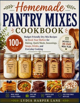 Homemade Pantry Mixes Cookbook: 100+ Budget-Friendly Dry Mix Recipes to Stock Yo