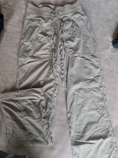 NEW Lululemon Tan color unlined Dance Studio pants size 4 Small MSRP 128