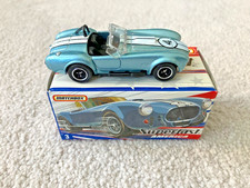 Matchbox Superfast America 1965 SHELBY COBRA 427 S/C blue 1:64 Mint with Box