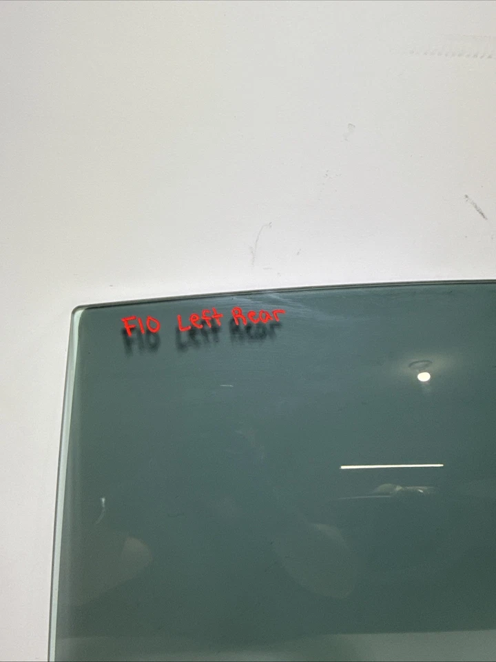 11 12 13 BMW 535xi F10 PUERTA CRISTAL TRASERO IZQUIERDO LADO CONDUCTOR USADO OEM Foto 2 de 4