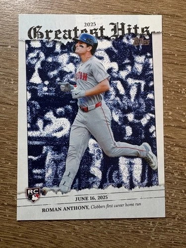 2026 Topps Series 1 - 2025 Greatest Hits Roman Anthony #GH-26 (RC)