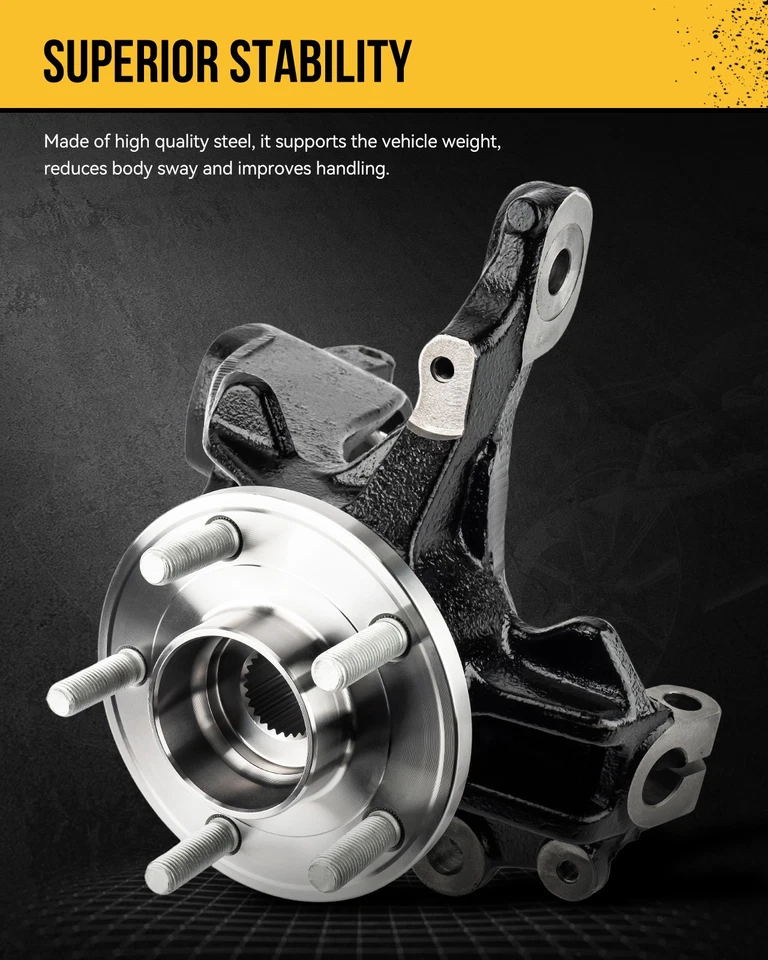 Front LH Steering Knuckle Wheel Hub Bearing for 2004-06 Lexus ES330 9036945003 Foto 4 de 4