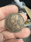 1887 Victoria Half Penny — photo from another recent sale