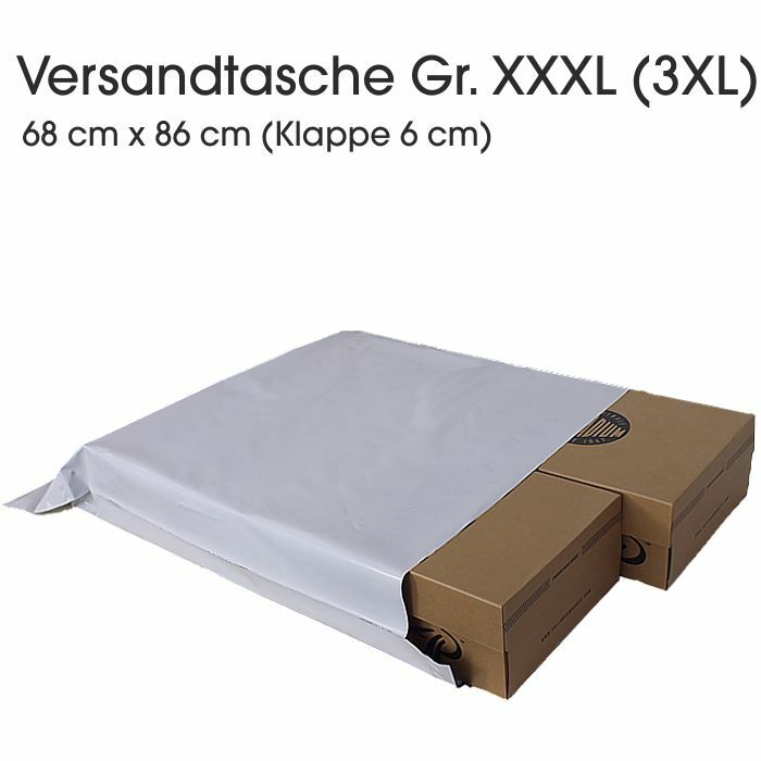 PE-Folienversandtaschen – Verschiedene Größen, 2,0 Mil, Leicht & Reißfest, Aus China, 100 Stück