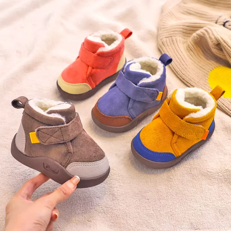 ideología ordenar irregular Zapatos De Niño y Niña Para Bebe Recien Nacido Botas Para Frio Botines  Calientes | eBay