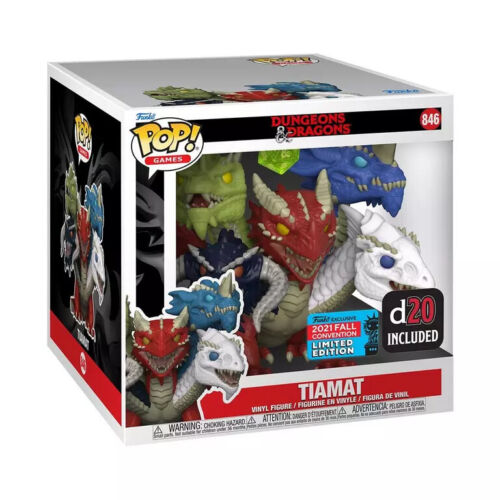 Funko POP! TIAMAT #846 GameStop NYCC compartido exclusivo 2021 mazmorras y dragones - Imagen 2 de 8