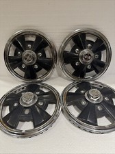 Set Of 4 1960s Chevy Chevrolet Mag Style 14 Hub Caps Hubcaps