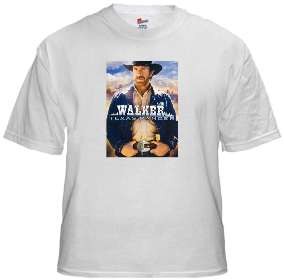 Tee Shirt New Adult Cotton Unisex Chuck Norris Walker Texas Ranger