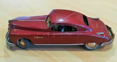 Jouet Voiture Ancienne Arnold Primal En Tôle - Ambulance Rouge, Occasion, Années 50