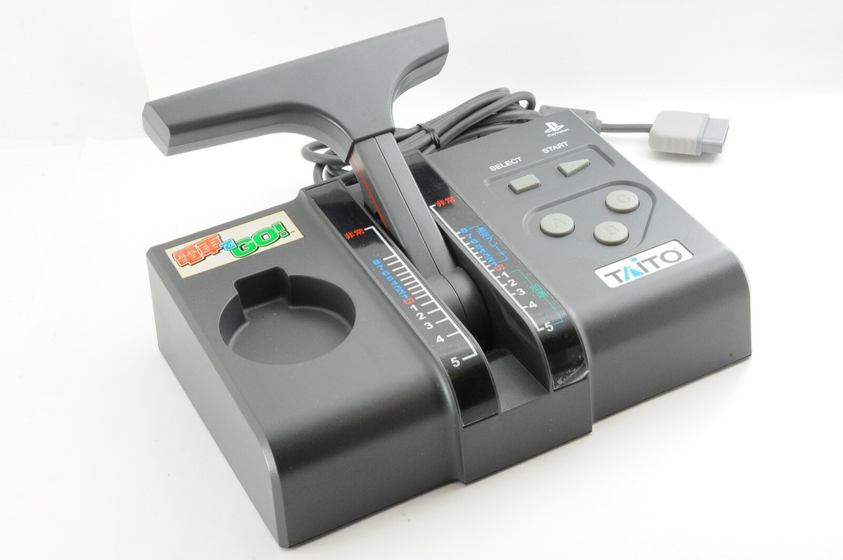 Manette Taito Densha De Go! Pour PS1/PS2 - Contrôleur De Train, Testé