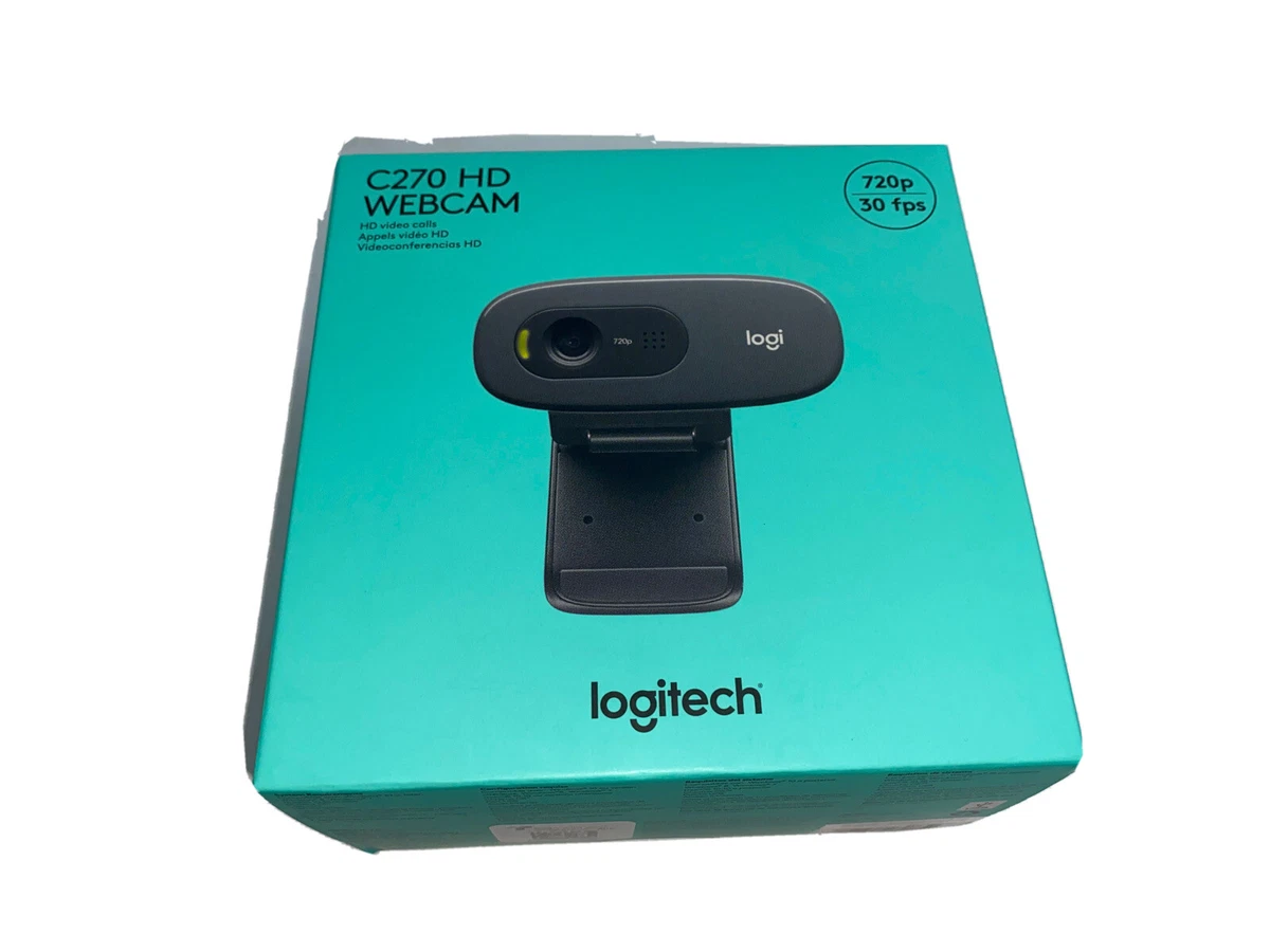 NEW Logitech C270 Webcam - HD 720p Video, 30 FPS - In Very Fast Shipping 97855070739 | eBay