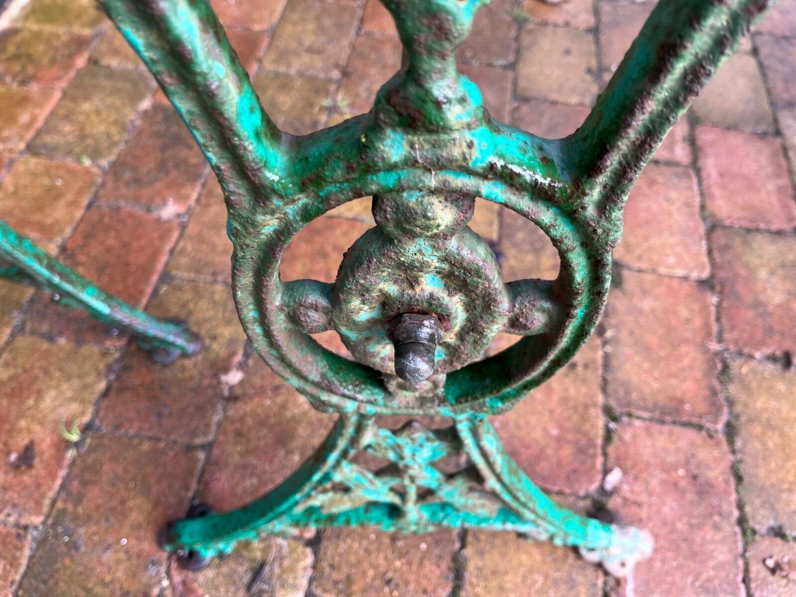 Victorian Cast Iron Table ends eBay