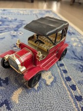 Takatoku Tin Litho Ford 1909 Red Touring Car 50's 60's Japan