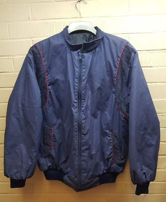 Preloved Herren Vintage English Navy/Red Jacke Gr. M