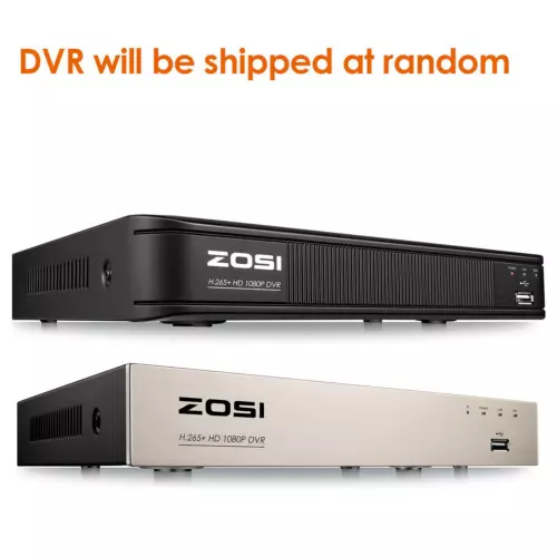 ZOSI H.265+ 5mp Lite 8CH DVR 1080p weatherproof outdoor Security Camera System - Picture 2 of 15