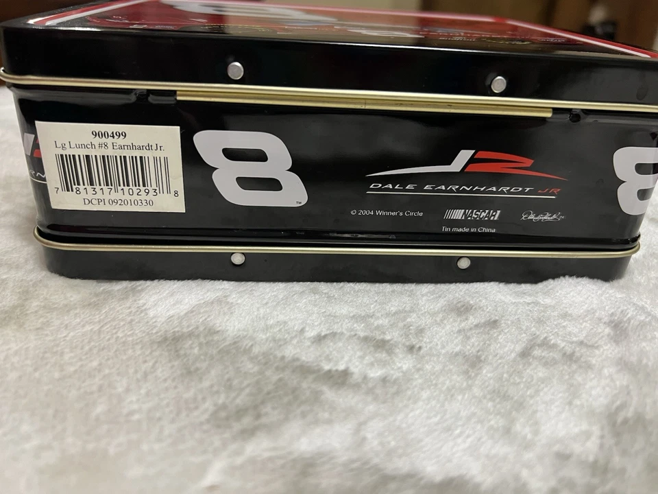 Dale Earnhardt JR 8 Black/Red Lunch box-2004 Winners Circle - Image 4 of 4