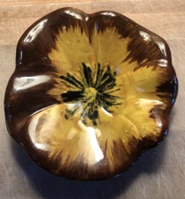 Vintage Stangl Flower Ashtray/Trinket/Dish, 4" Pansy