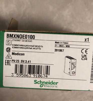 BMXNOE0100 100% brand new original PLC module controller, free of shipping