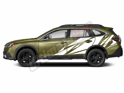 Sticker Decal Side Door Stripes for Subaru Outback Off road geometric pattern - 第 7/9 張圖片